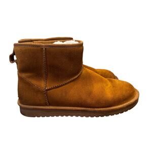 Koolaburra by UGG Chestnut Mini Boots Cozy Winter Core Size 9